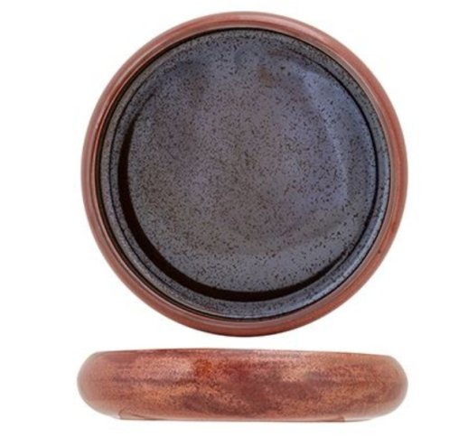 Lėkštė ELEMENTS MAROON 21,7x4,5 cm