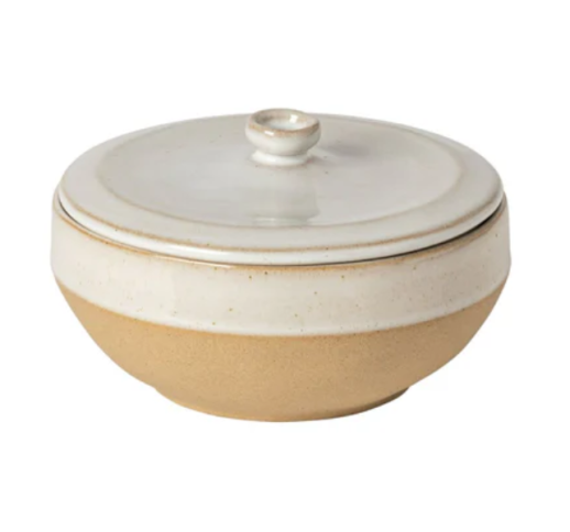 Dubenėlis su dangteliu MARRAKESH Sable Blanc 15 cm