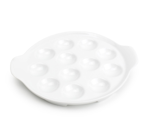 Lėkštė sraigėms (12) 19,5 cm