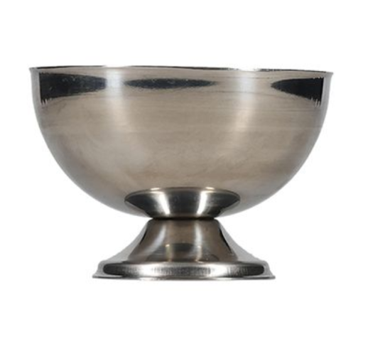 Ledainė metalinė ANTIQUE SILVER 10x7 cm