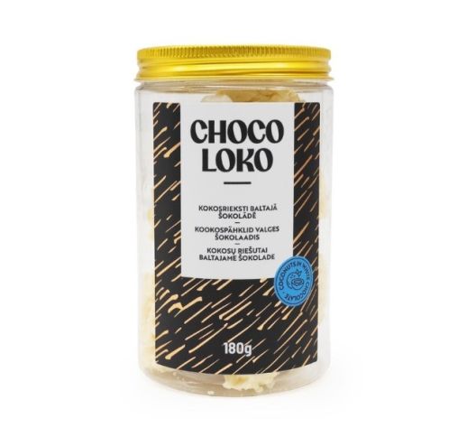Kokosas baltame šokolade 180 g