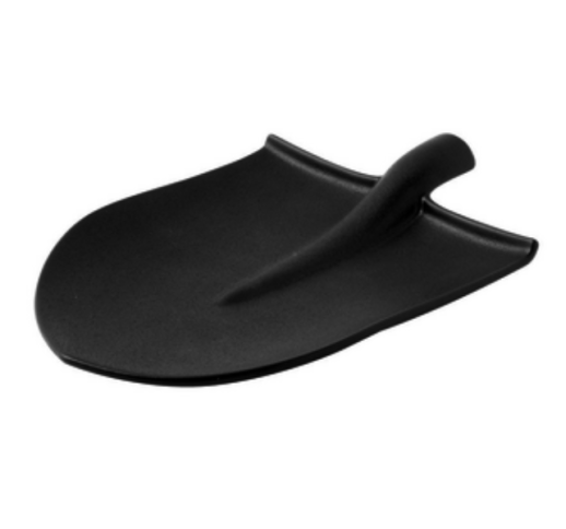 Lėkštė su rankena BLACK CLAY 25,5x18 cm