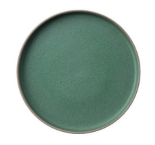 Lėkštė stačiu kraštu SANDIE GREEN 20 cm
