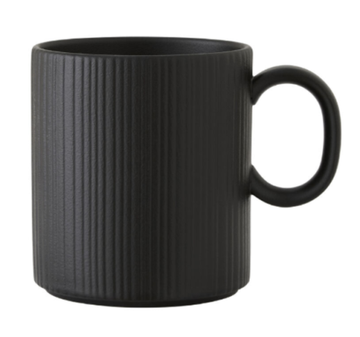 Puodelis CONCORDE Noir 340 ml