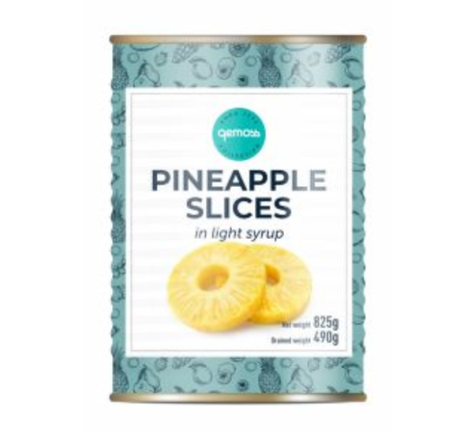 Ananasų žiedai konservuoti 850/490 g