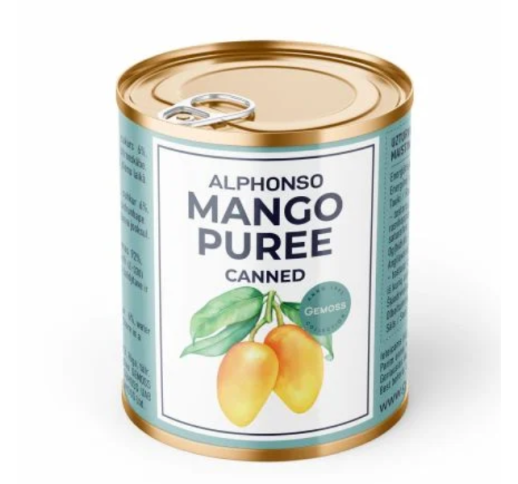Mangų tyrė konservuota 850 g