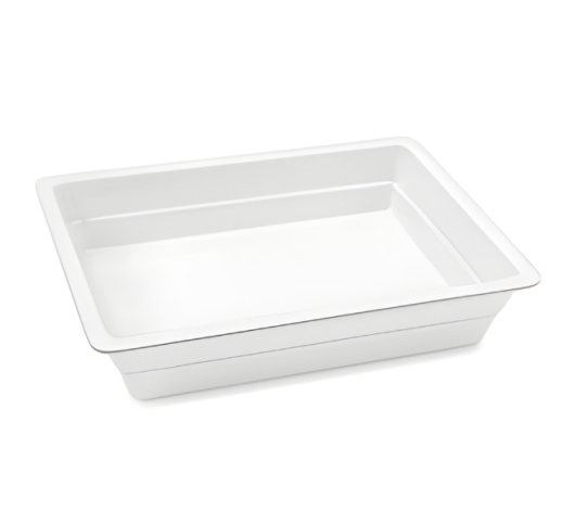 Indas plastikinis, baltas GN1/2x20 mm