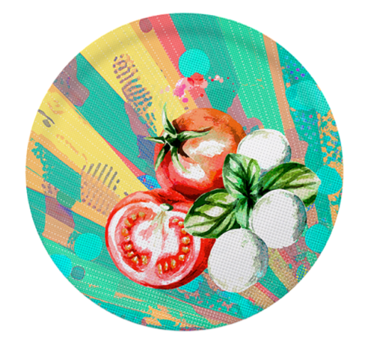 Lėkštės picai PizzaPOP (4vnt.) 31 cm