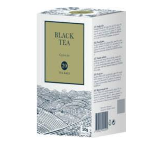 Arbata juodoji GEMOSS COLLECTION 2gx20 vnt.