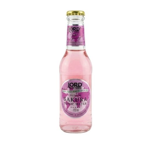 Gazuotas nealkoholinis gėrimas SAKURA TONIC 200 ml