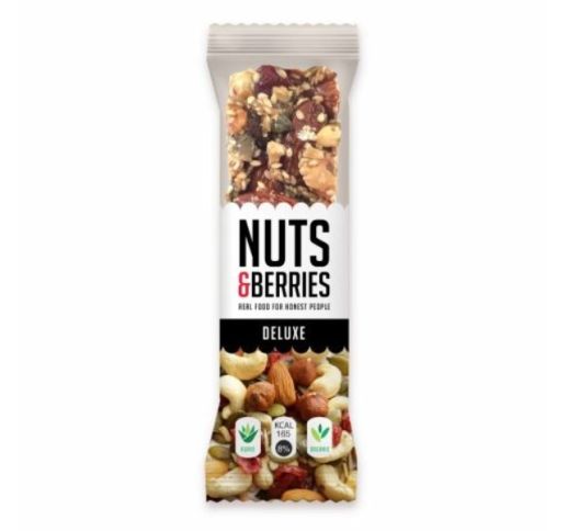 Batonėlis DELUXE BIO 40 g