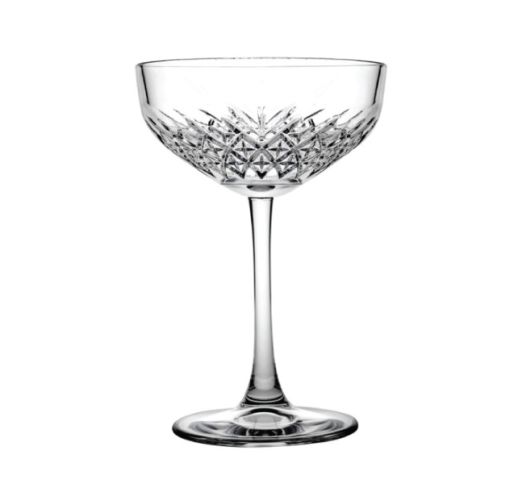 Taurė šampanui plati TIMELESS 255 ml