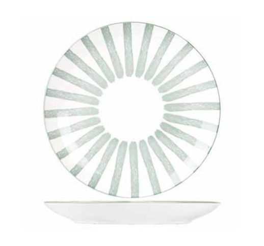 Lėkštė CABANA GREEN 20,5 cm
