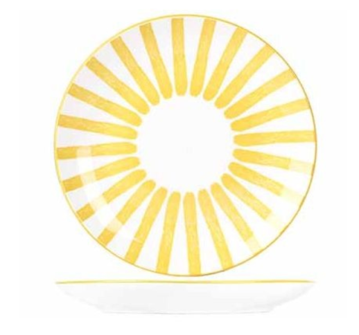 Lėkštė CABANA YELLOW 20,5 cm
