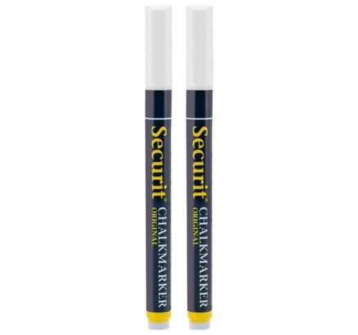 Markeriai-kreida 1-2 mm, balti (2 vnt.)