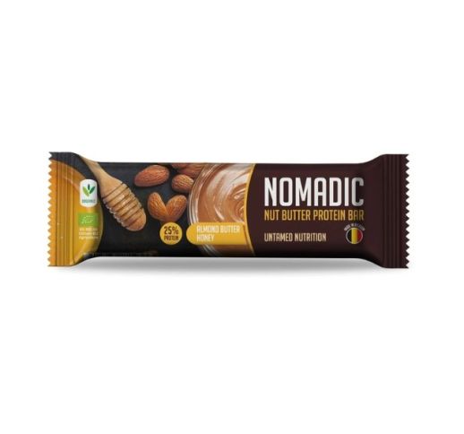 Batonėlis su riešutų sviestu, baltymais ir medumi EKO 35 g