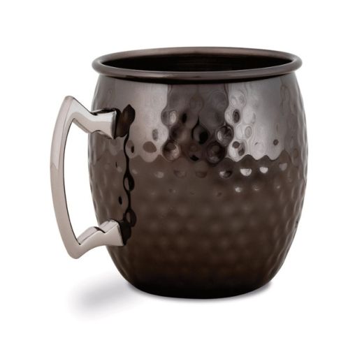 Puodelis metalinis juodas MOSCOW MULE 500 ml