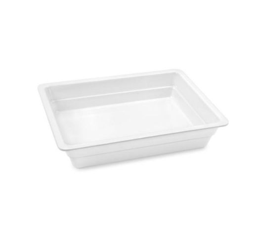 Indas plastikinis baltas GN 1/2x100 mm