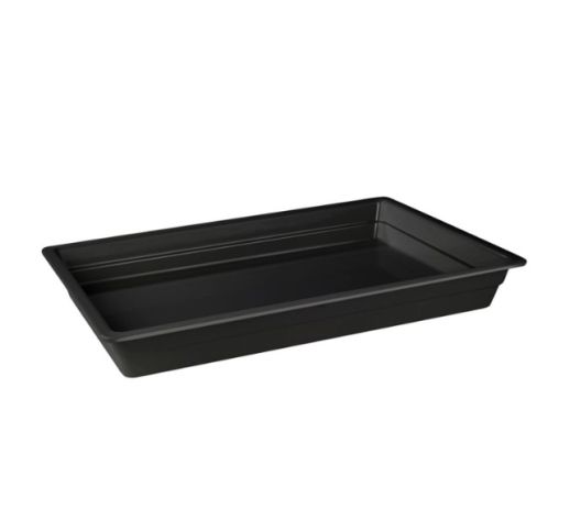 Indas plastikinis juodas GN 1/1x40 mm