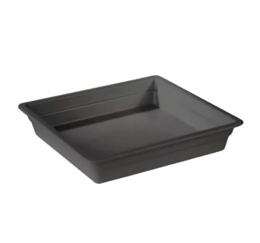 Indas plastikinis juodas GN 2/3x65 mm