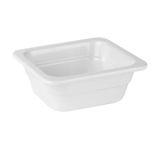 Indas plastikinis baltas GN1/6x65 mm