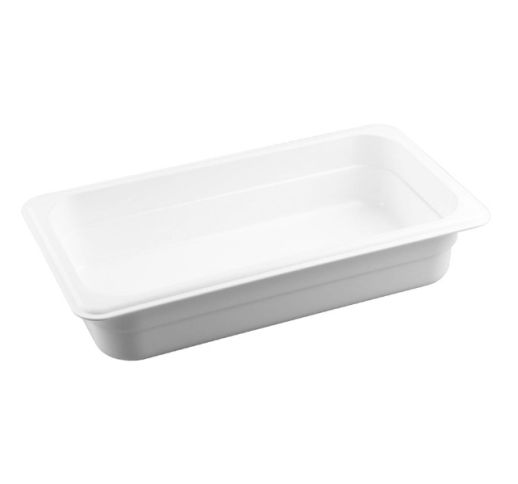 Indas plastikinis baltas GN 1/3x65 mm
