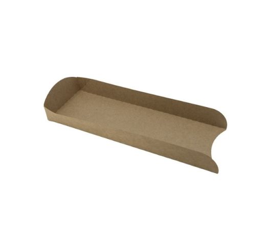 Padėkliukas maistui rudas KRAFT (50 vnt.)