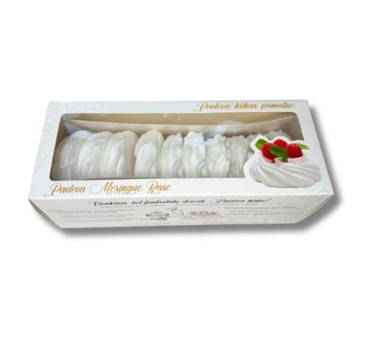 Pavlova MERINGE BASE (10 gabaliukų)