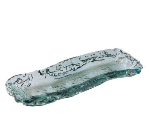 Padėklas stiklinis PANDORA 33x12 cm