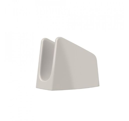 Įdėklas servetėlėms baltas Bevel 9 cm