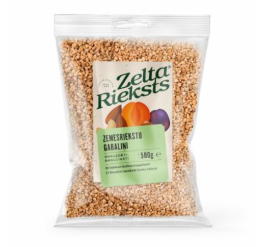 Žemės riešutai skrudinti, smulkinti 500 g