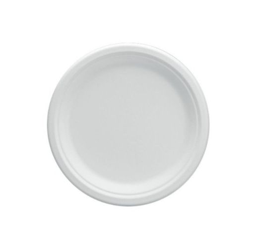 Lėkštės vienkartinės cukranendrių BIO 22,5 cm (50 vnt.)