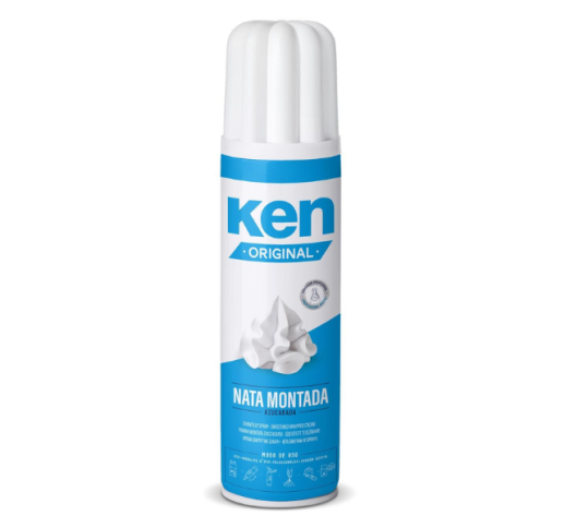 Grietinėlė NATA SPRAY KEN, aerozolinė 500 g