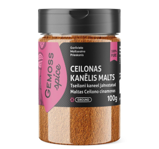 Cinamonas Ceilono maltas 100 g