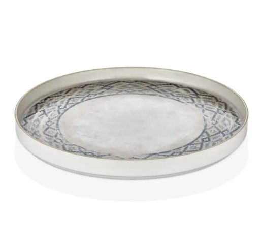 Lėkštė stačiu kraštu Rug Helix 23 cm
