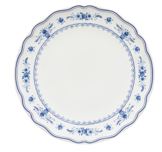 Lėkštė VILA White Blue 27 cm