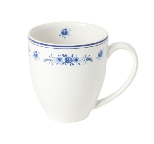 Puodelis VILA White Blue 410 ml