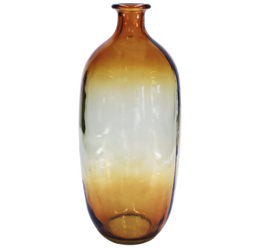 Vaza NAPOLES oranžinio gradianto 38 cm