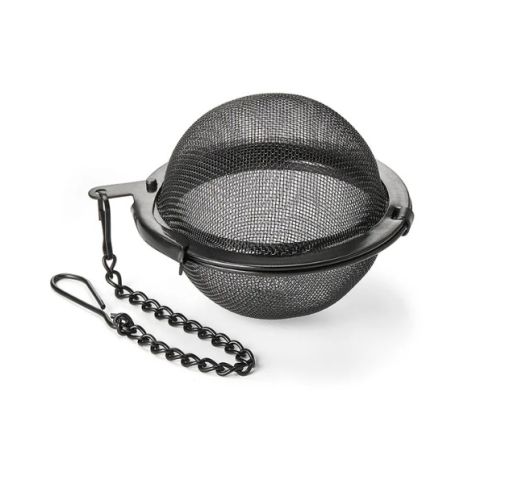 Sietelis arbatžolei apvalus BLACK 5 cm