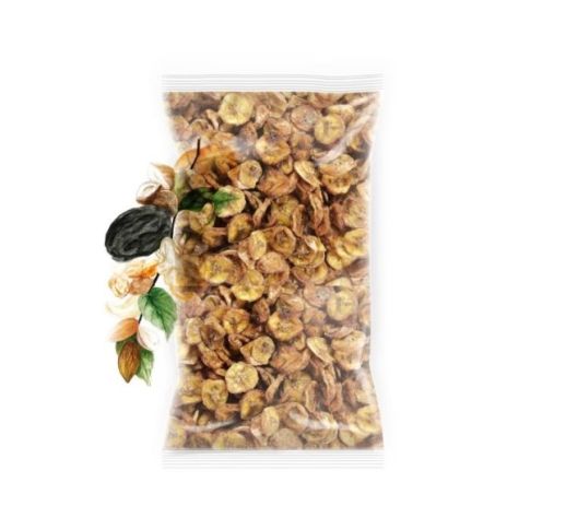Bananų griežinėliai džiovinti EKO 500 g