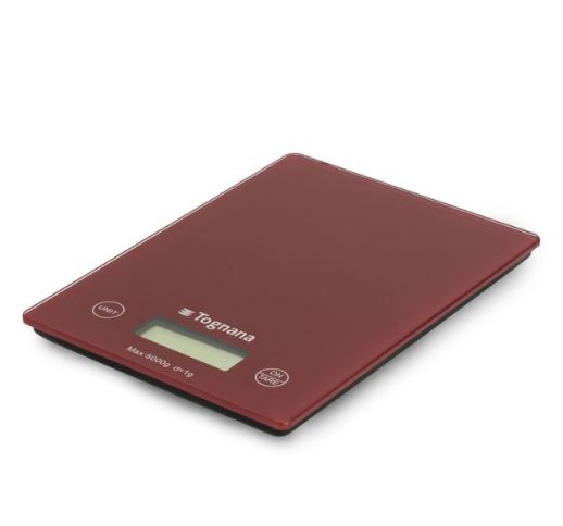 Svarstyklės virtuvinės skaitmeninės IRIDEA ROSSO, iki 5 kg