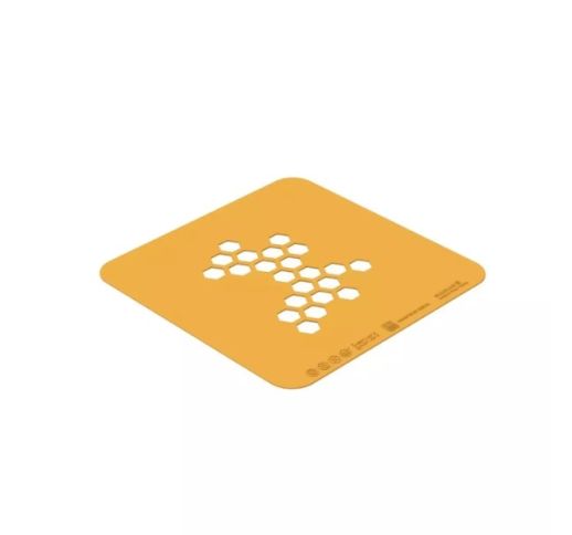 Trafaretai silikoniniai 10x7,7 cm MIELE (2 vnt.)
