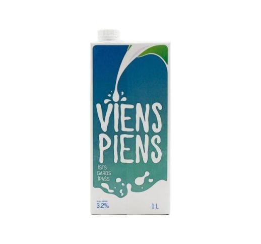 Pienas VIENS PIENS 3,2% 1 L