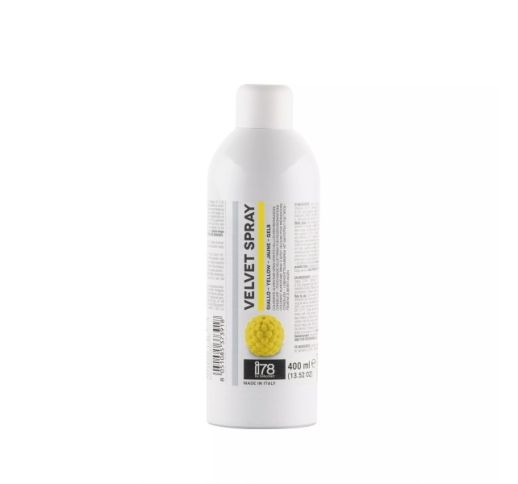 Dažai maistiniai, purškiami, geltonos spalvos VELVET 400 ml