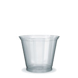 Stiklinės vienkartinės skaidrios PET 250 ml (50 vnt.)