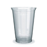 Stiklinės vienkartinės skaidrios PET 400 ml (50 vnt.)