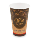 Puodeliai popieriniai COFFEE TO GO 510 ml (50 vnt.)