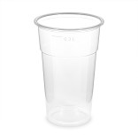 Stiklinės vienkartinės skaidrios 300 ml (50 vnt.)