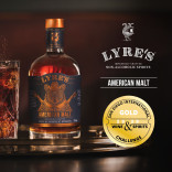 Nealkoholinio viskio skonio gėrimas American Malt Lyre's 700 ml