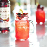 Monin RAUDONŲJŲ UOGŲ SU PRIESKONIAIS sirupas, 0,7 l